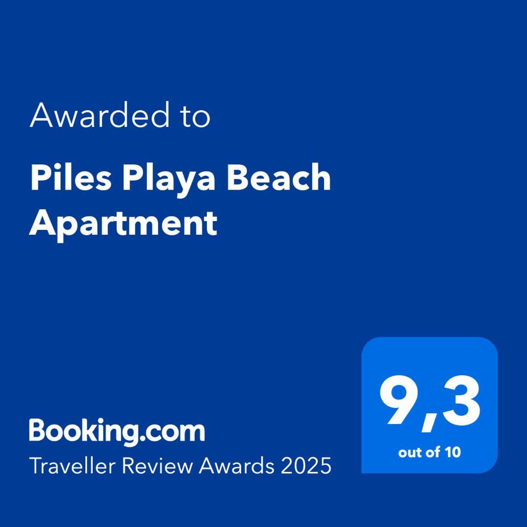 Piles Playa Beach Apartment Zewnętrze zdjęcie